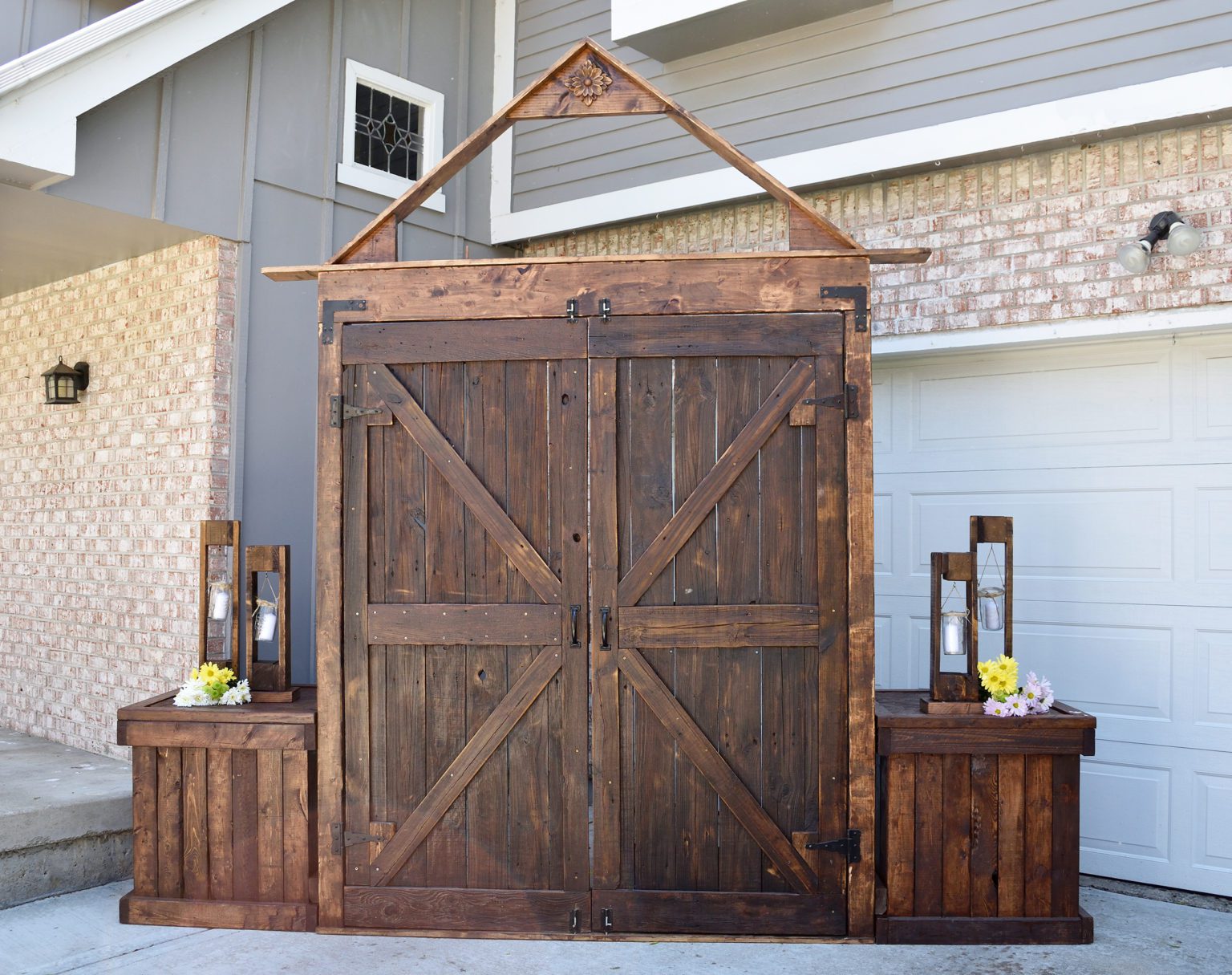 Barn Door Arch or Backdrop130 Something Borrowed KC