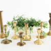 brass candlesticks for rent