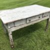 White crackle painted desk for rent
