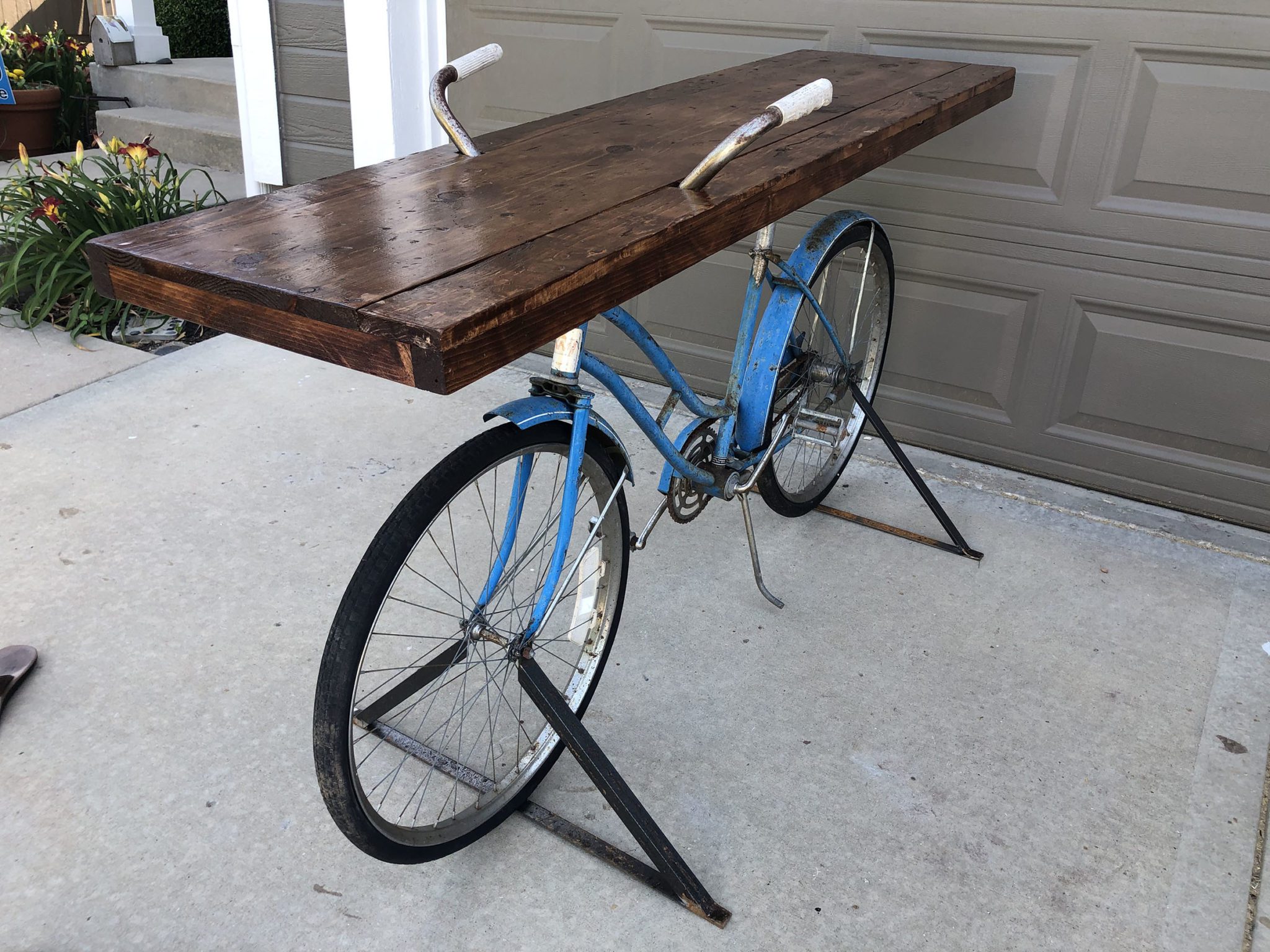 Vintage Bike Table Skybolt 25 Something Borrowed KC