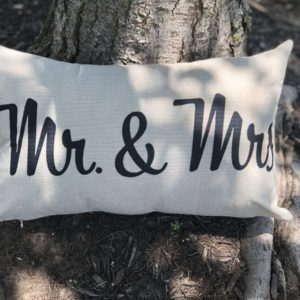 wedding pillow