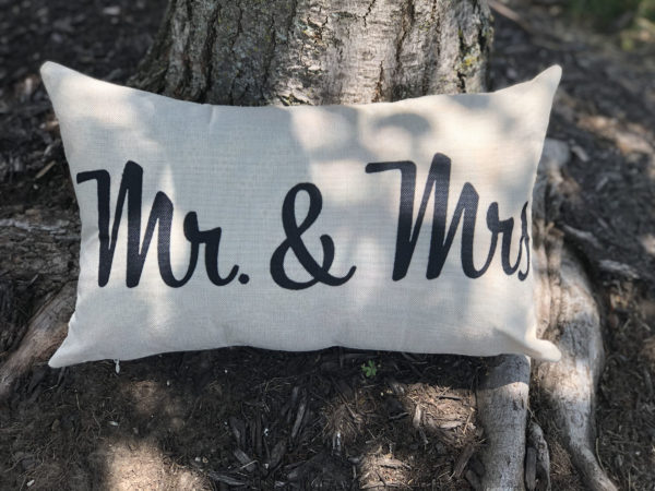 wedding pillow