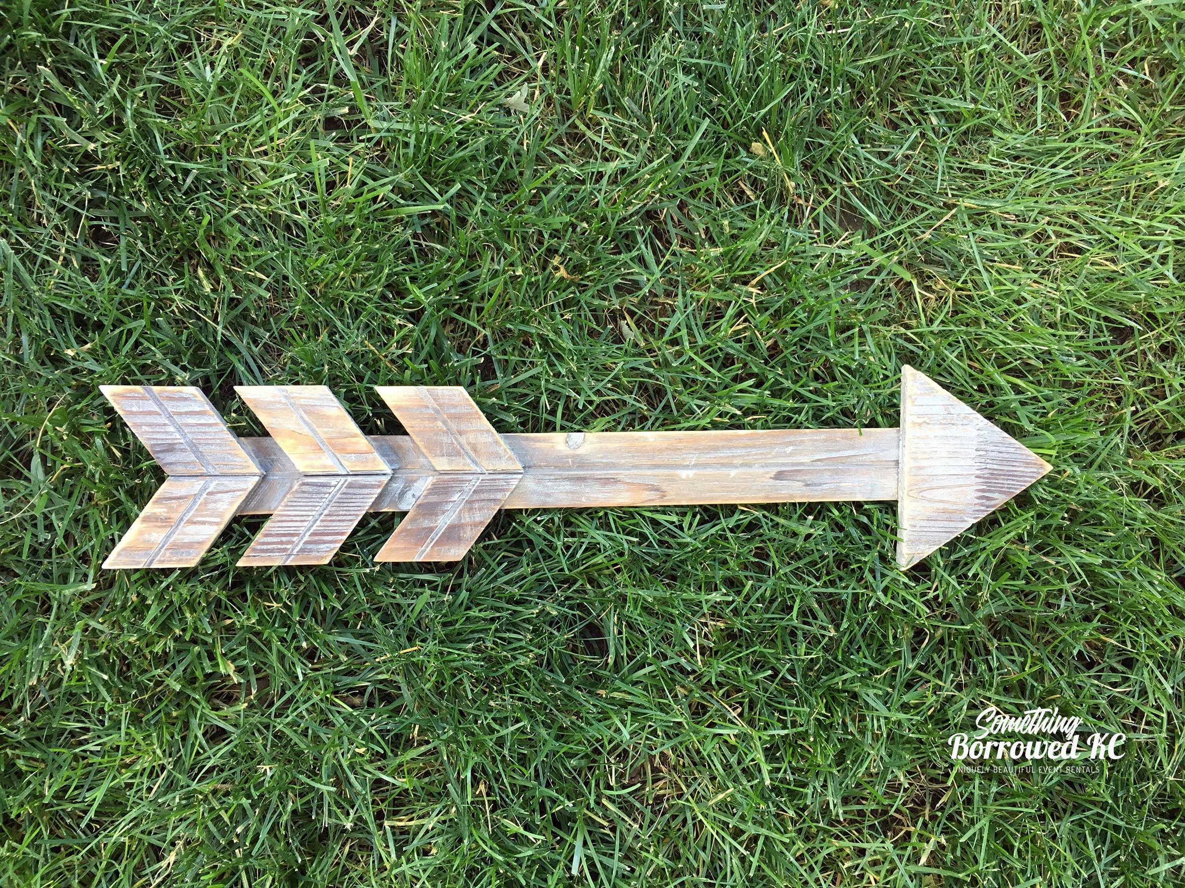 Rustic Wood Arrow – $3 | Something Borrowed KC