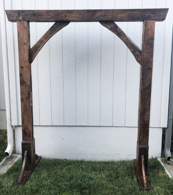 wood arbor something borrowed kc