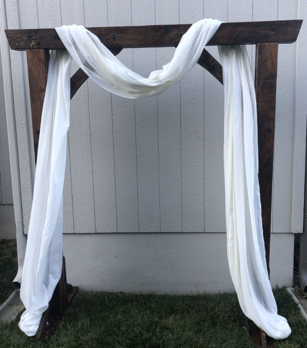 draped arbor