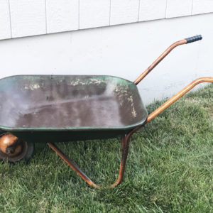 wheelbarrow beverage tub