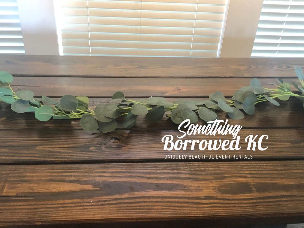 Eucalyptus Table Runners, Groups of 5 8 Something Borrowed KC