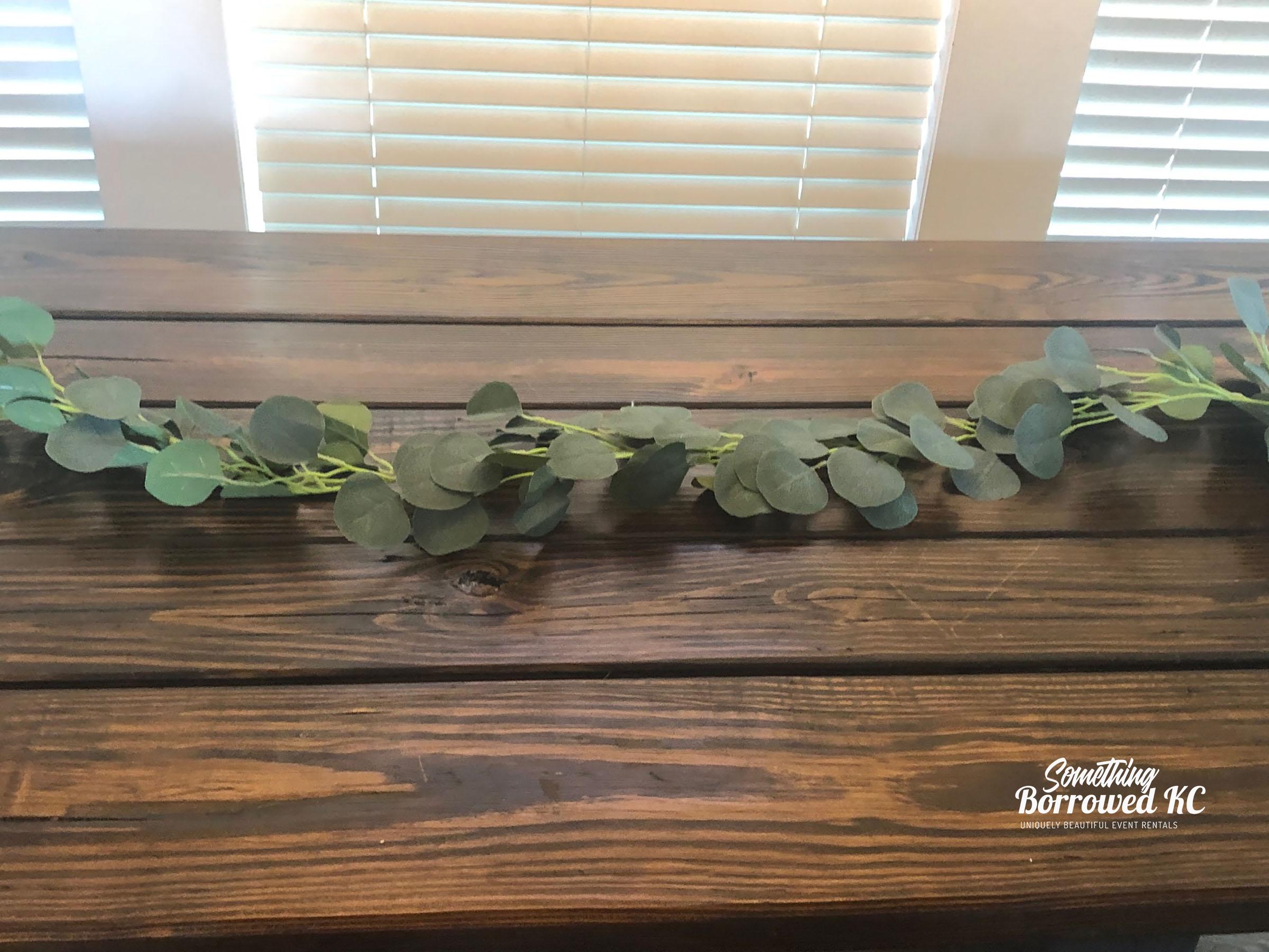 Eucalyptus Table Runners, Groups of 5 8 Something Borrowed KC