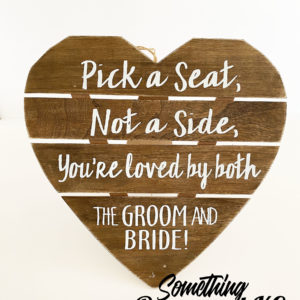 wedding sign