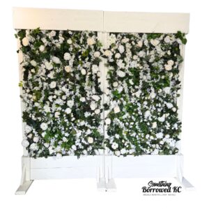 Flower Wall Backdrop - $100