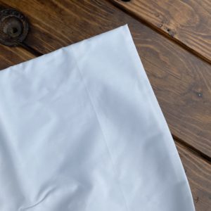 White Extra Long Draping Fabric-$25