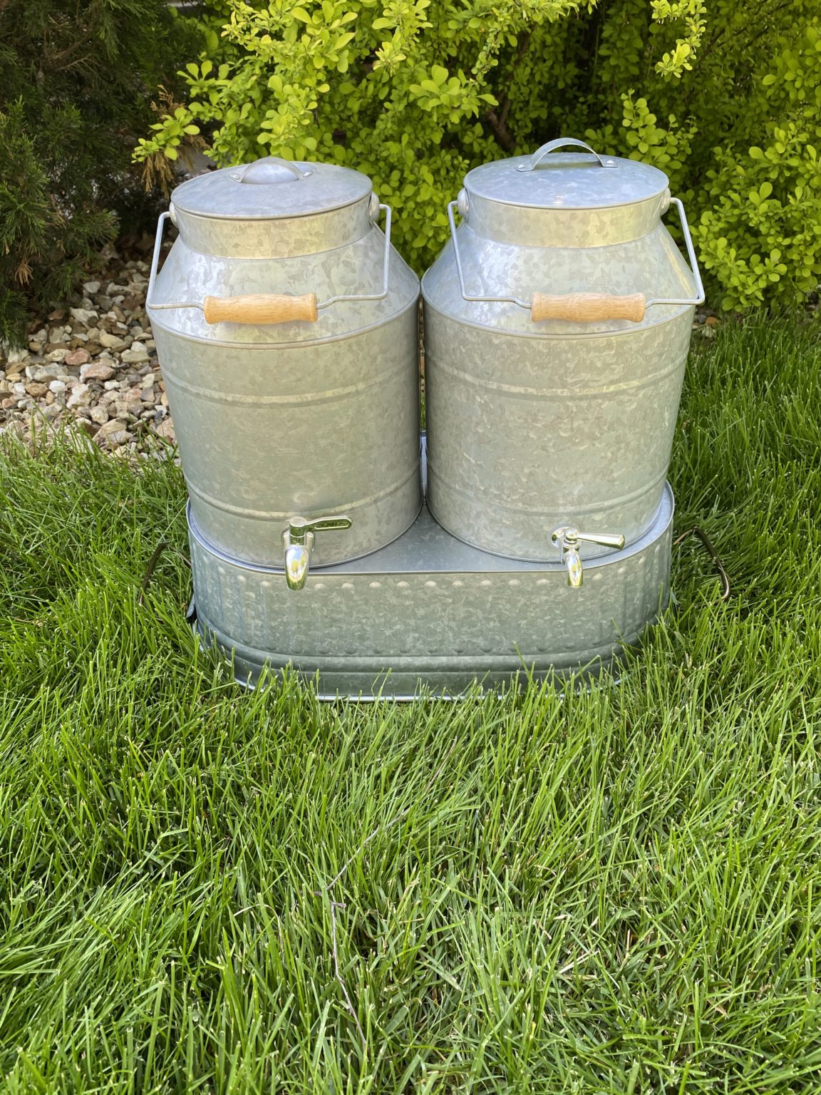 Tarhong Galvanized Beverage Dispenser Stand | MainPlace Mall - View #11