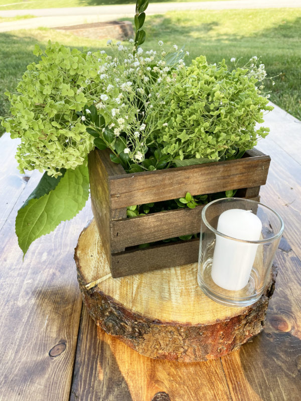 Mini Centerpiece Wooden Crates-$2