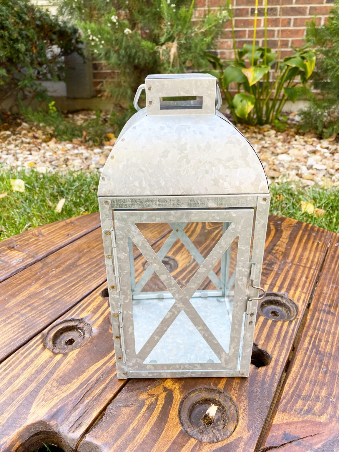 Galvanized Metal Lanterns – $3 | Something Borrowed KC, image size:1152x1536