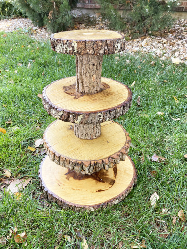 wedding food stand