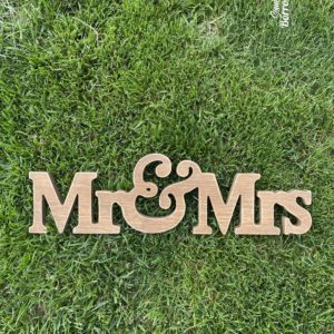 Wedding sign