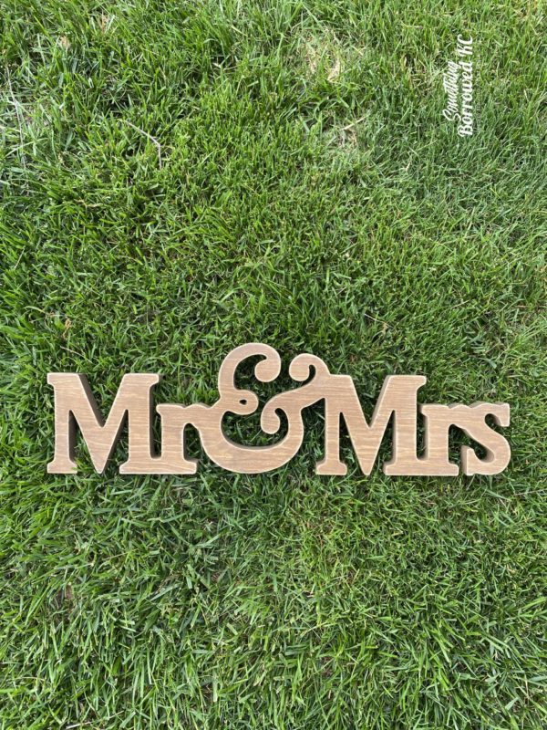 Wedding sign