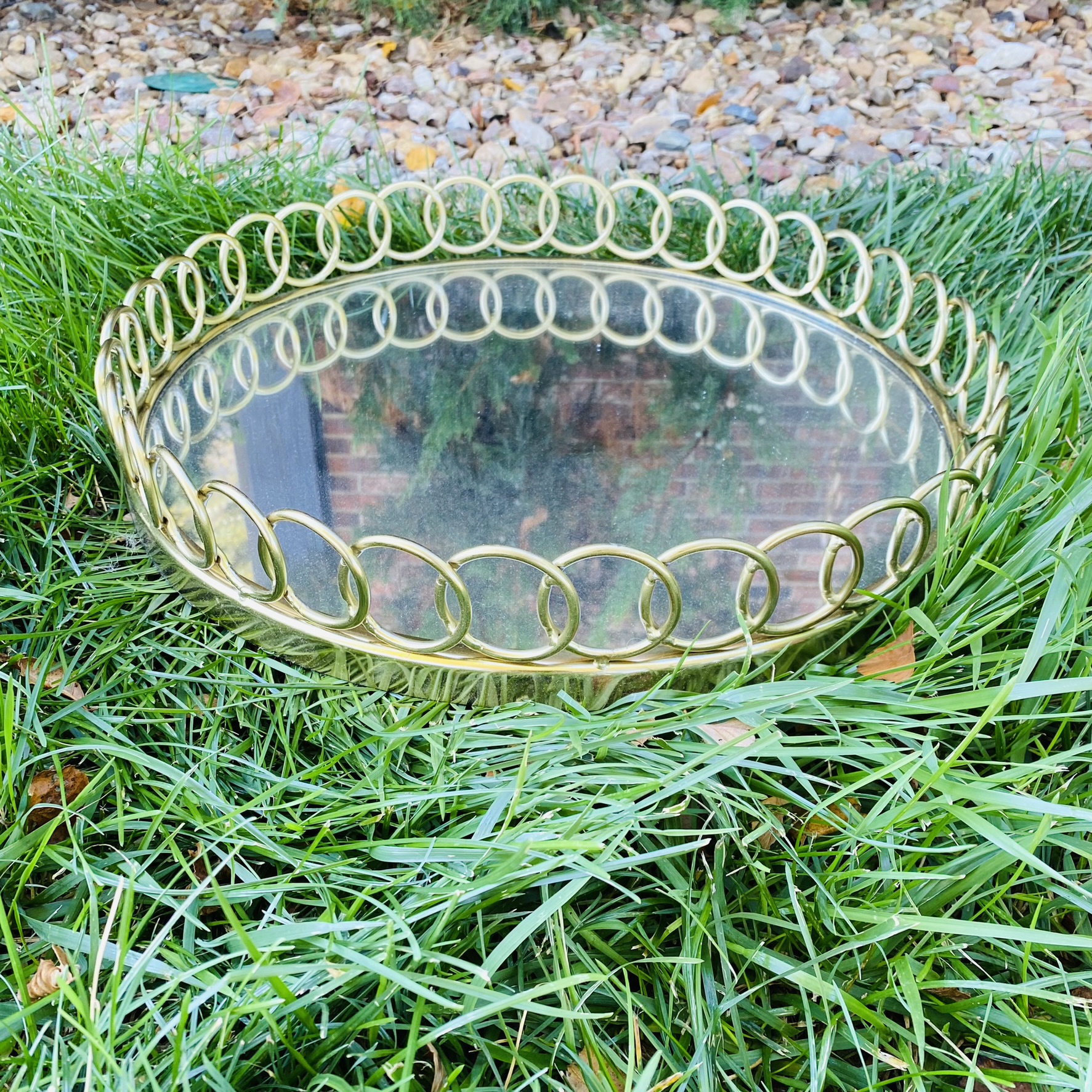 Gold Mirror Tray 3 Something Borrowed KC