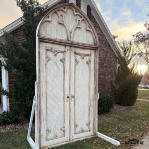 Church Doors Arch or Backdrop-$150