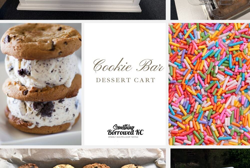 Cookie Bar Dessert Cart